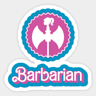 BARBARIAN Sticker